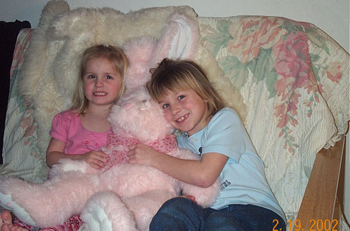 Maycie's Pink Bunny