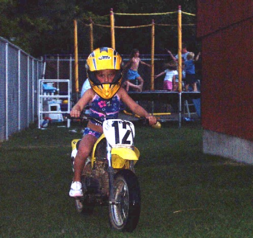 Maycie, the Moto Babe